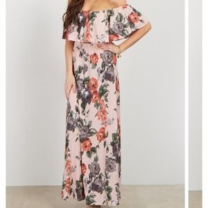 Pink Blush maxi dress